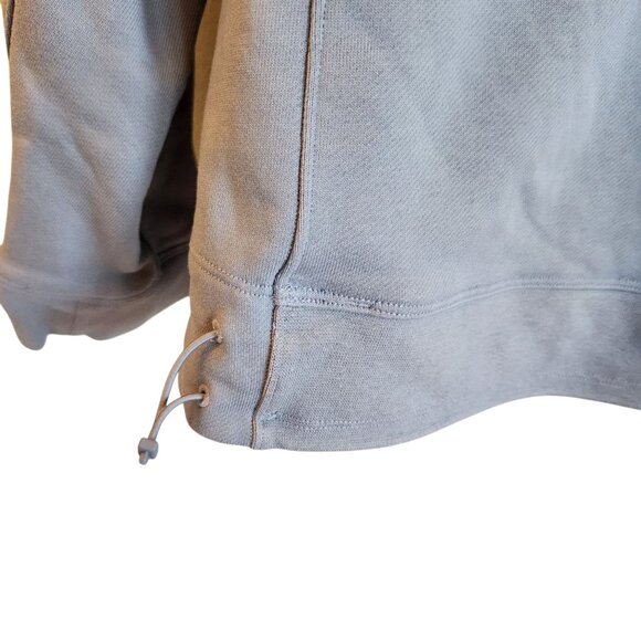 Lululemon Sweatshirt Men's Blue Large French Terry Oversized Hoodie Pocket - Picture 8 of 10